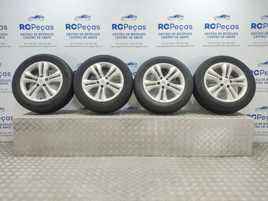 Jantes 17 Originais Nissan Qashqai 1 J10 6,5J ET40 5x114,5