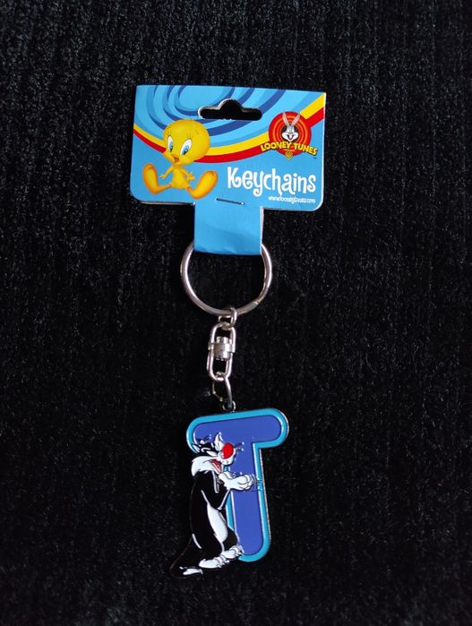 Breloczek Looney Tunes diabeł tasmański literka T