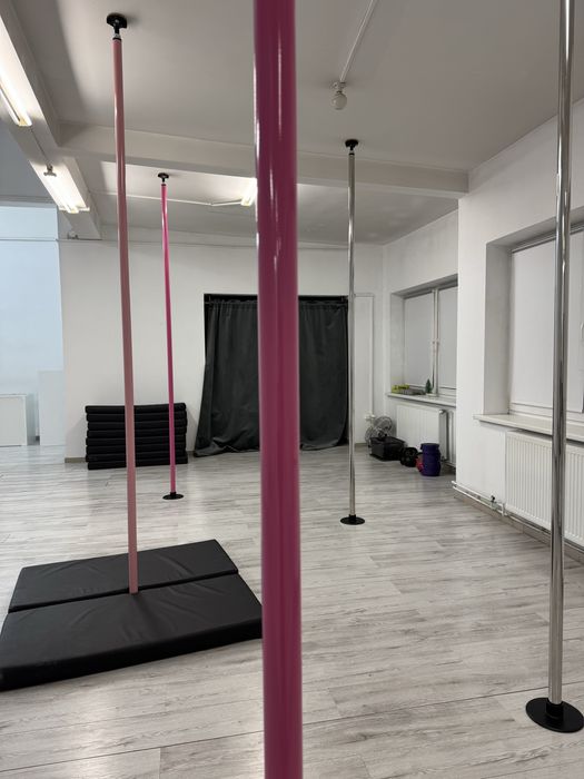 5 rurek pole dance Sunpole+ materace