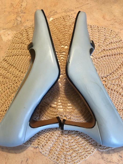 Buty czółenka Nina Ricci pełnoskórzane nowe 39/-80% ceny