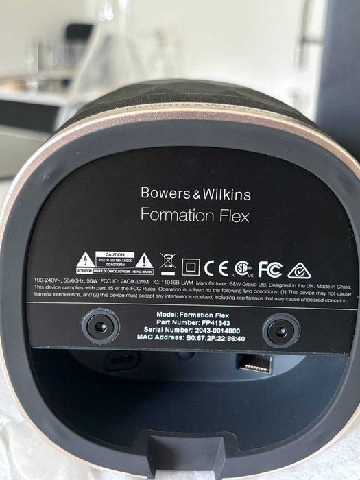 Продам колонку Bowers & Wilkins Formation Flex