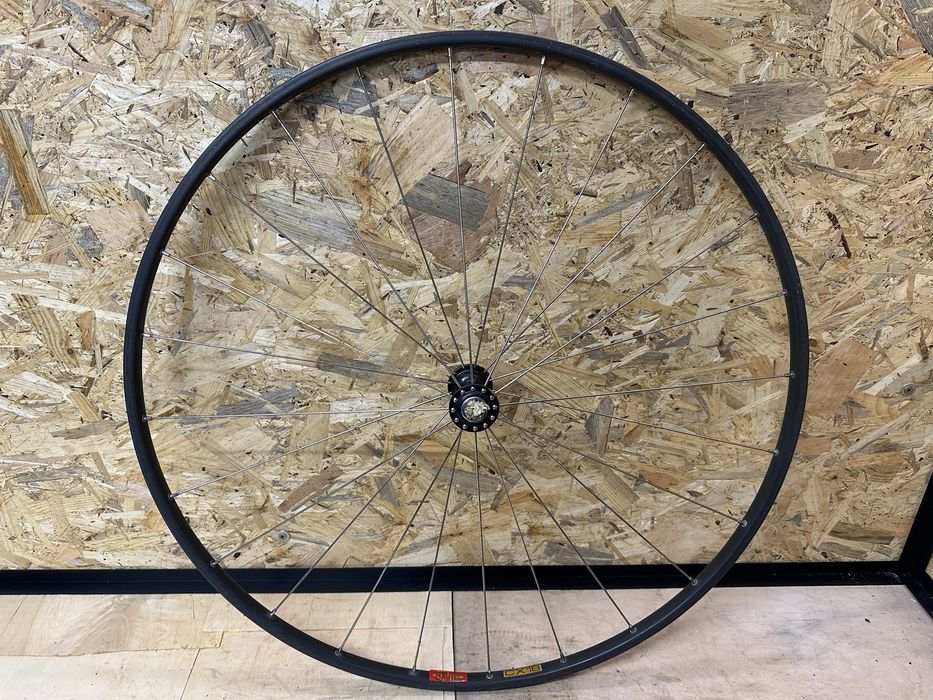 Retro przednie koło Shimano Dura Ace Black Czarny Mavic CX18 NOS
