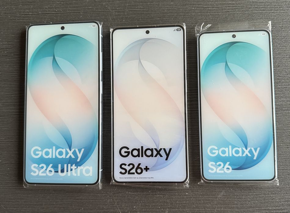 Zestaw 3 atrap telefonów serii Samsung S26