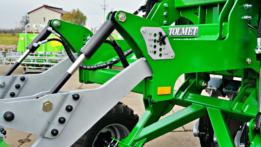 Brona hydrauliczna OPTIMUS 5m + Wózek producent TOLMET Okazja!!