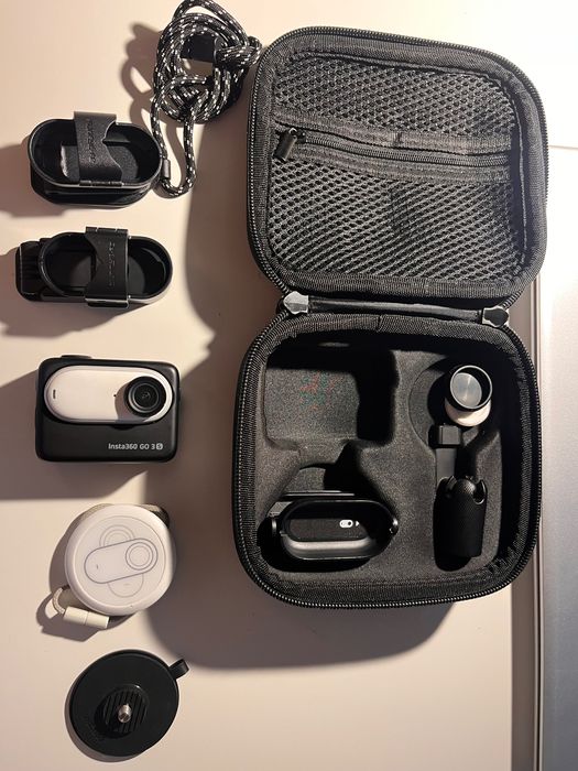 Insta360 3S câmera + acessórios