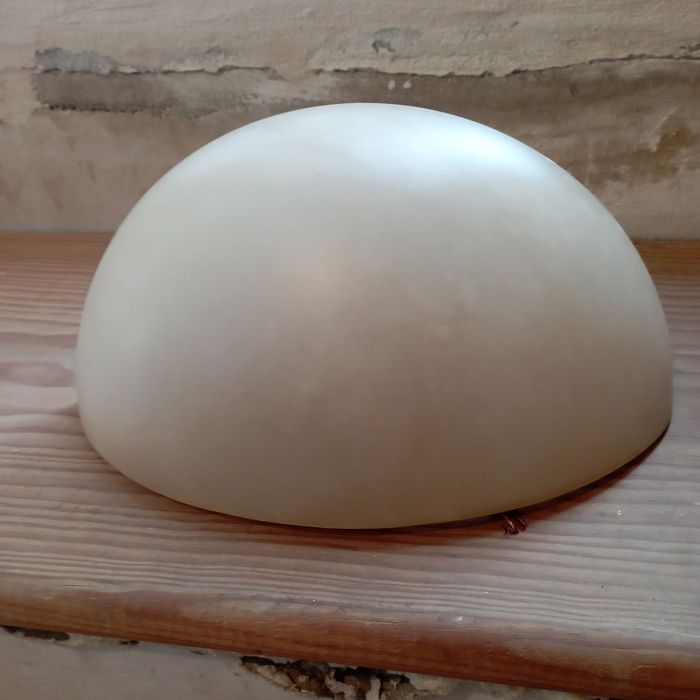 Apliques de parede em vidro opaco