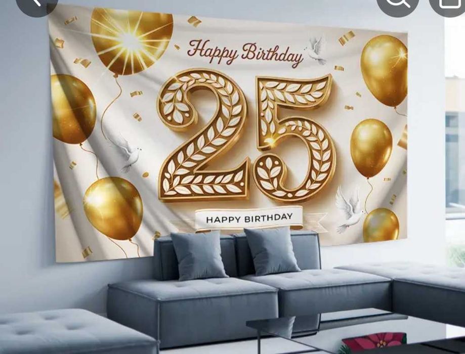 Painel aniversário 25 anos