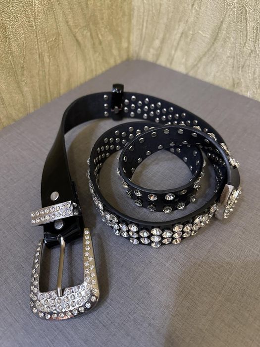 Ремень женский с камнями