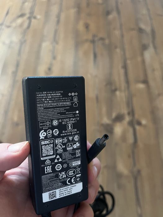 Zasilacz Dell 65w cieńki CN-07JHD3-CH600