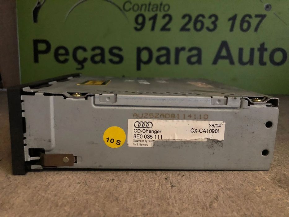 AUDI A3 8P A4 B6 LEITOR CDS RADIO - R131