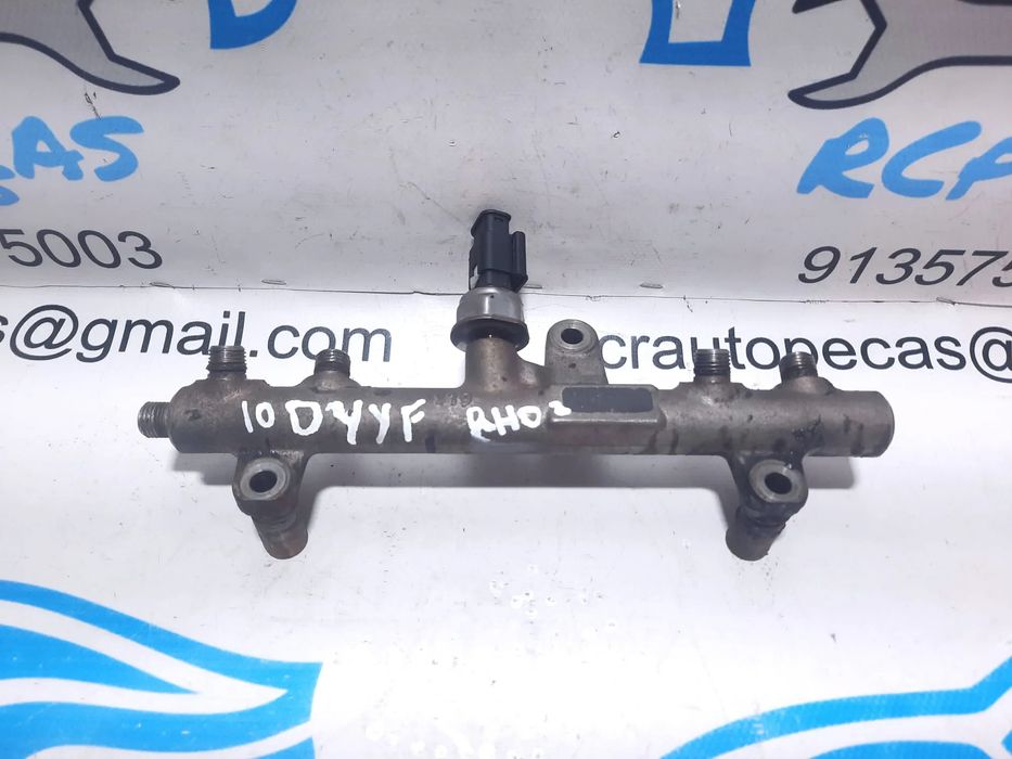 REGUA INJETOR INJETORES PEUGEOT 3008 2.0 HDI 16V 163CV RHH 9681909680