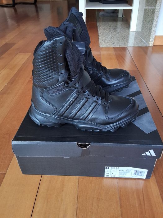 Botas táticas militares/forças de segurança/bombeiros