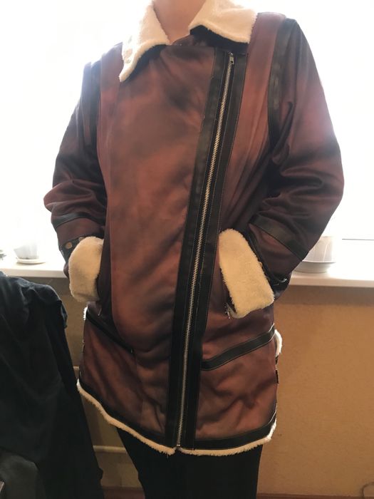 Бардовая Шуба/Пальто