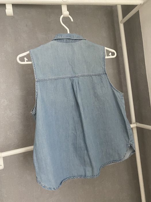 Niebieska bluzka Bershka