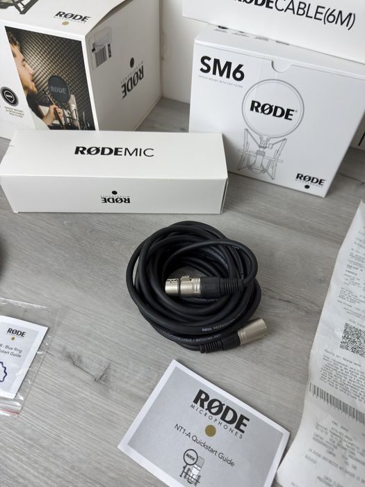 RØDE NT1-A Kit Completo + Fatura — Excelente Estado