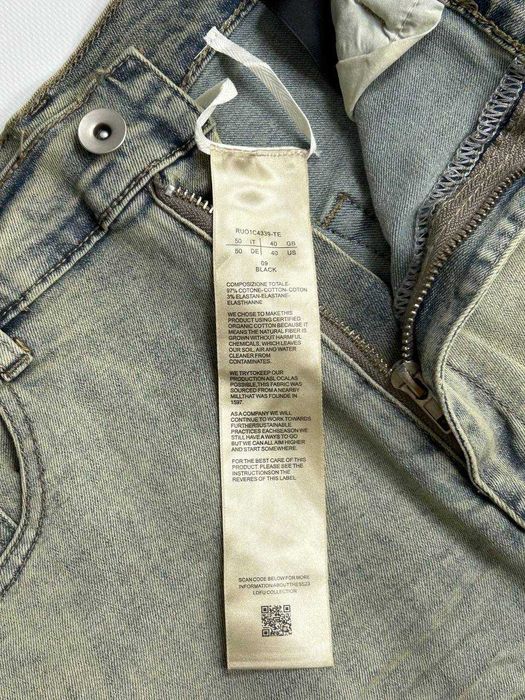 Rick Owens flared jeans DRKSHDW bolan boot cut клеш кльош джинси штаны