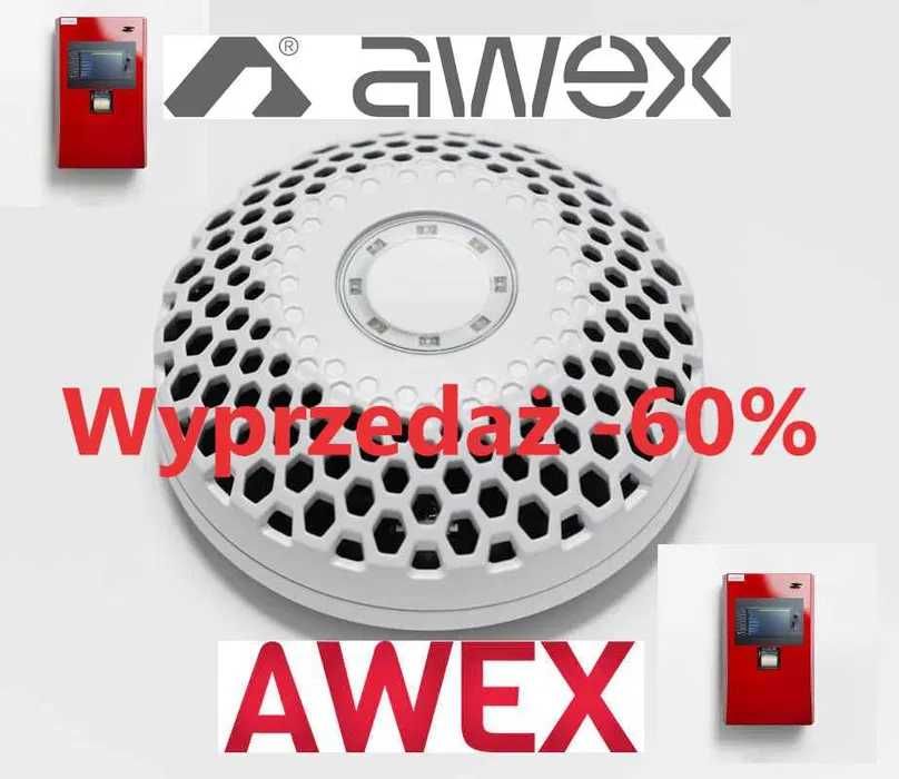 AWEX Czujka Czujnik Dymu S FSD002 + Obudowa Wyprzedaż -60