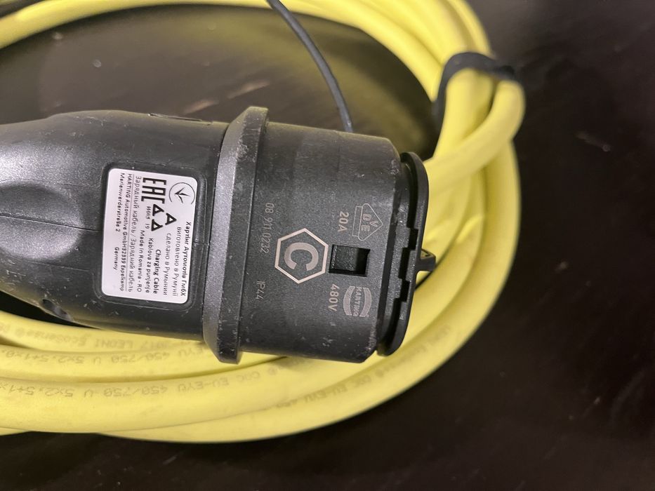 Зарядка для электромобіля VW eGolf, VW ID 3, ID 4, ID 5, VW Buzz ТиП 2