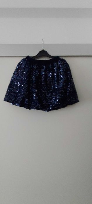 Saia com lantejoulas para Criançs 8-9anos