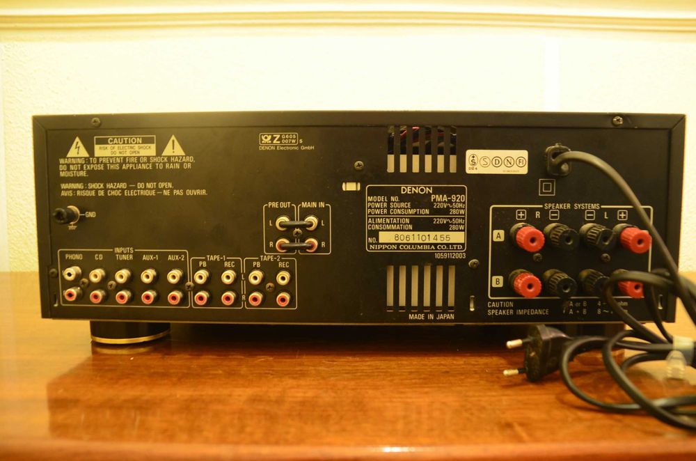 Amplificador Denon PMA-920