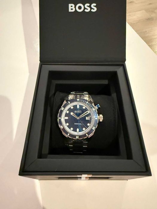 Zegarek Hugo Boss 1514212 Bossmatic mechanizm Seiko Kinetic