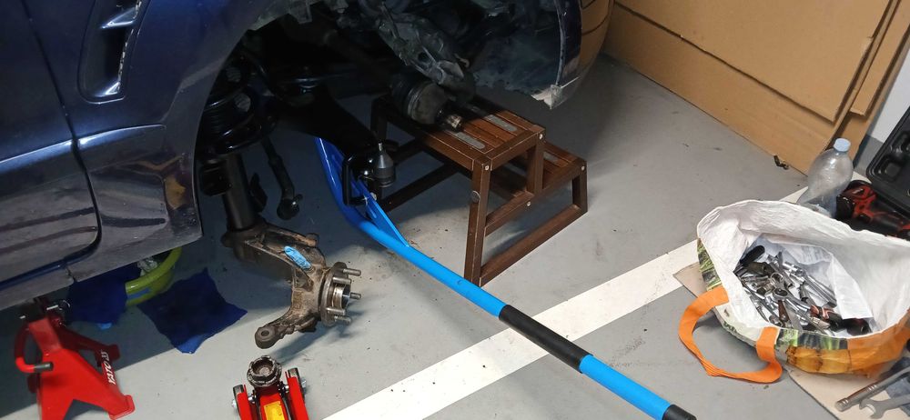 Dźwignia ramkę odciągacz do wahaczy GEKO. Prawie NOWA G30314