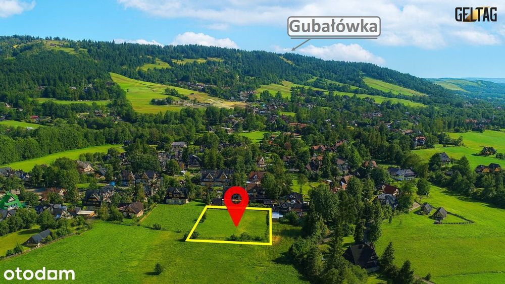 Działka inwestycyjna Zakopane / widok na Tatry / PUM do 710 m² - Widok 2