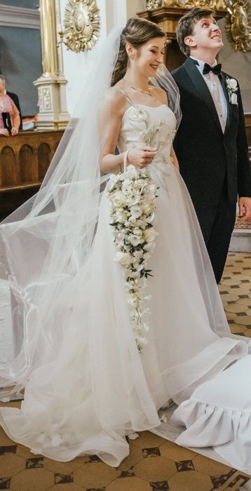 Suknia ślubna ivory 36 / 38 M