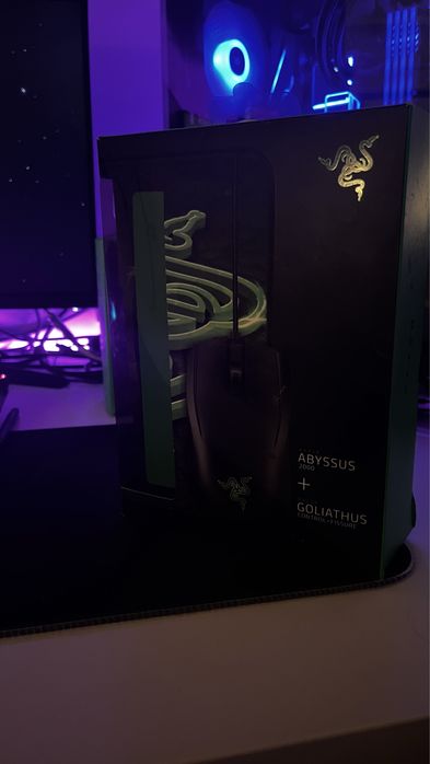 Myszka Razer Abyssus 2000 Czarna Led + Podkładka