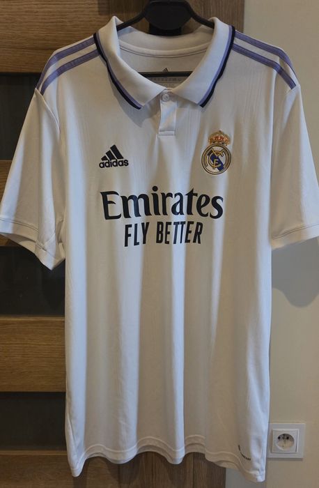 Oryginalna Koszulka Real Madryt 2022/23 Domowa Adidas | Rozmiar XL | Kod HF0291