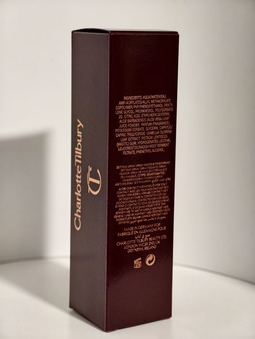 Charlotte tilbury flawless setting spray
