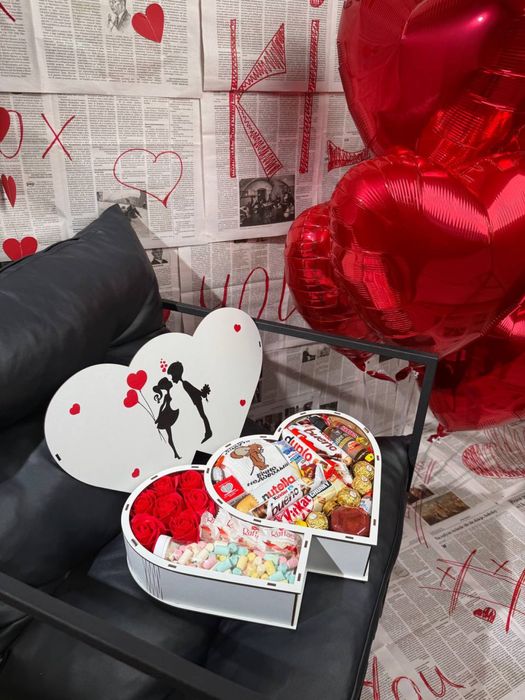 Подарункові бокси для чоловіків та жінок | 14 лютого День Закоханих