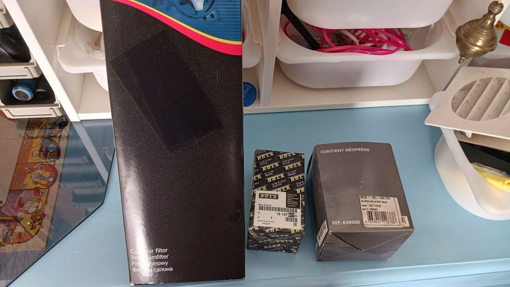 Opel Vectra B Filtro combustível. Filtro ar habitaculo