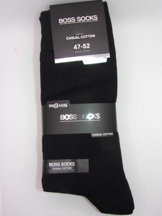 5x Skarpety męskie duży rozmiar 47/50, BOSS Socks.