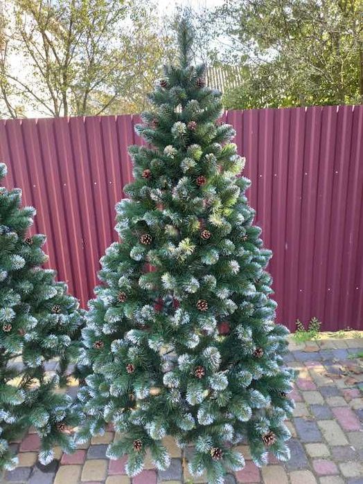 Акці‼️Новорічна Штучна ялинка Еліт, искусственная елка, ЖИВІ ВІДЕО