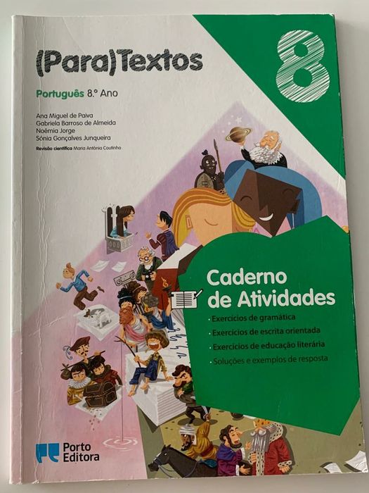 Cadernos de atividades e de exercícios 8.ano