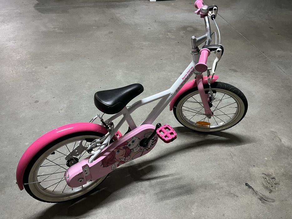 Bicicleta menina 16 Decatlhon b-twin Como Nova