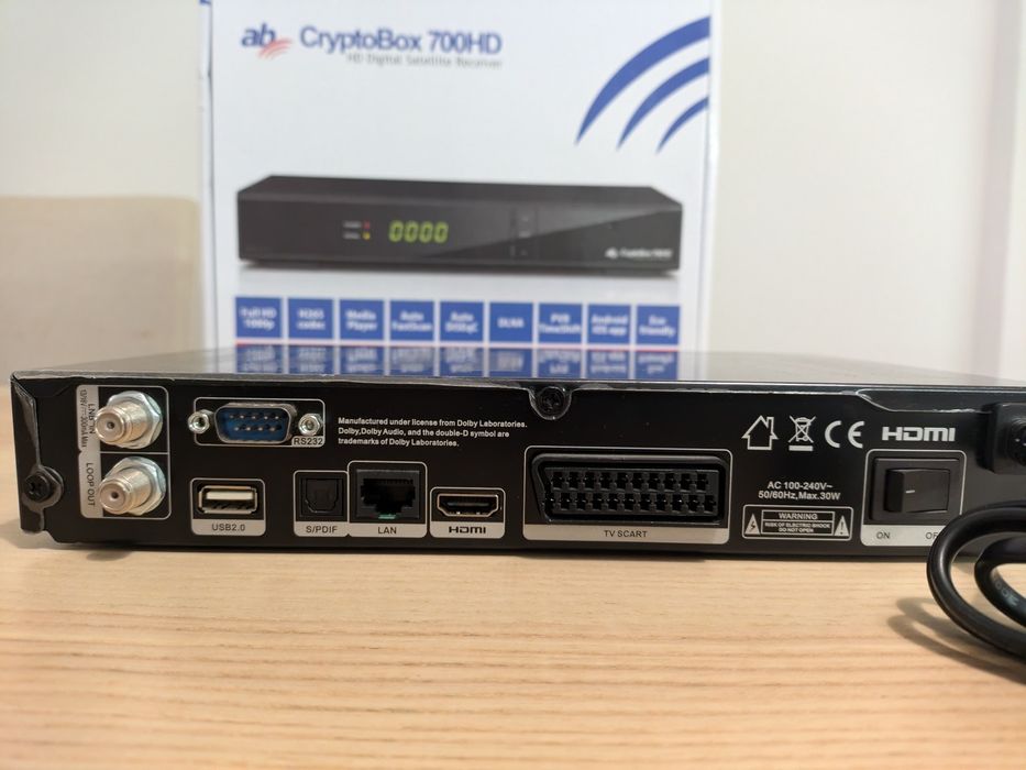 CryptoBox 700HD usada