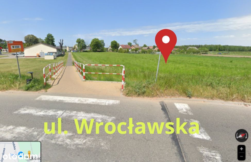 Działka 7322 m² Skokowa, gm. Prusice pod usługi, handel, gastronomię - Więcej
