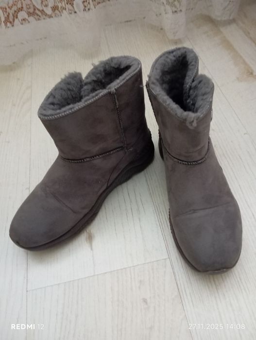 Buty śniegowce damskie ocieplane