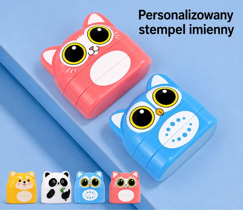 Pieczątka z imieniem stempel na ubrania do żłobka przedszkola szkoły