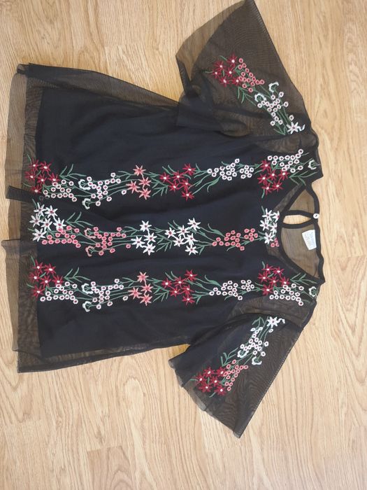 Komplet Bluzka Zara 152cm i spodnie h&M 164cm