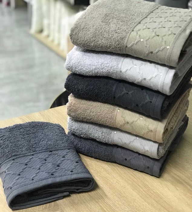 Рушники махрові турецькі. 50х90 та 70х140. 100% бавовна.