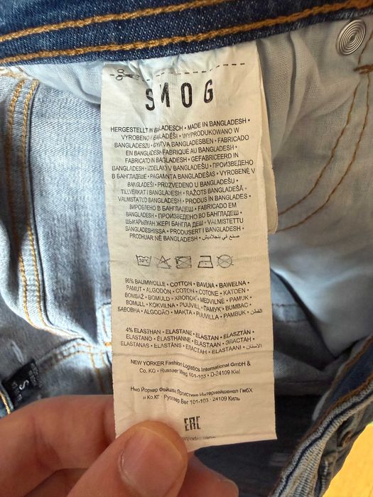 Spodenki jeansowe rozmiar S
