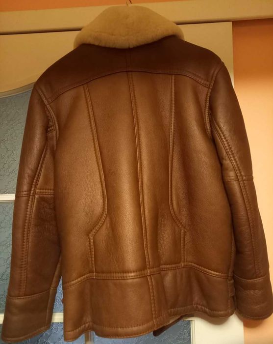 Cudny ekskluzywny kożuch męski w stylu Rambo. Tylko