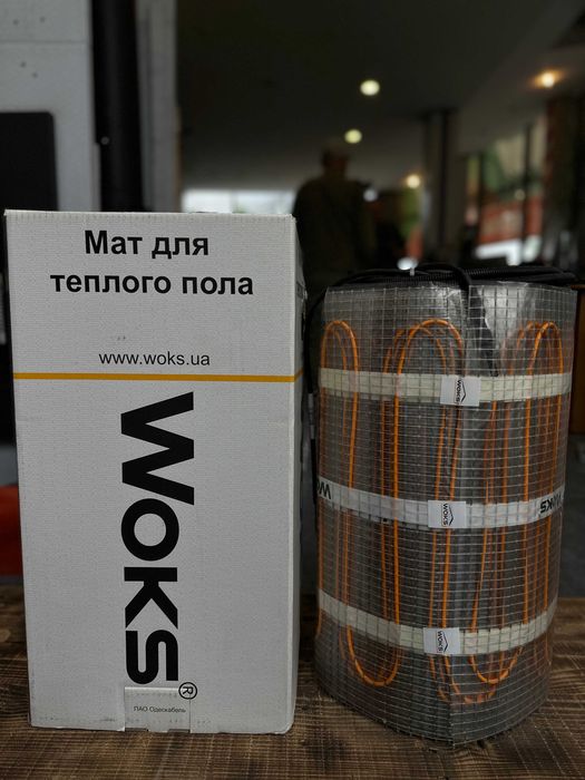 Електричний нагрівальний мат WoksMat 160 на 14 м²
