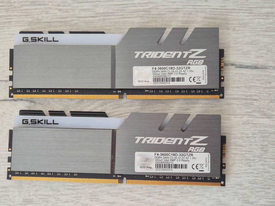 gskill trident z ddr4 2x16gb - Купить электронику - Цены на OLX.ua