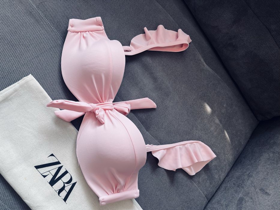 Pudrowy roz gora od bikini rozm s