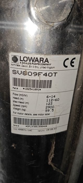 Bomba de água Grundfos cr8-100
