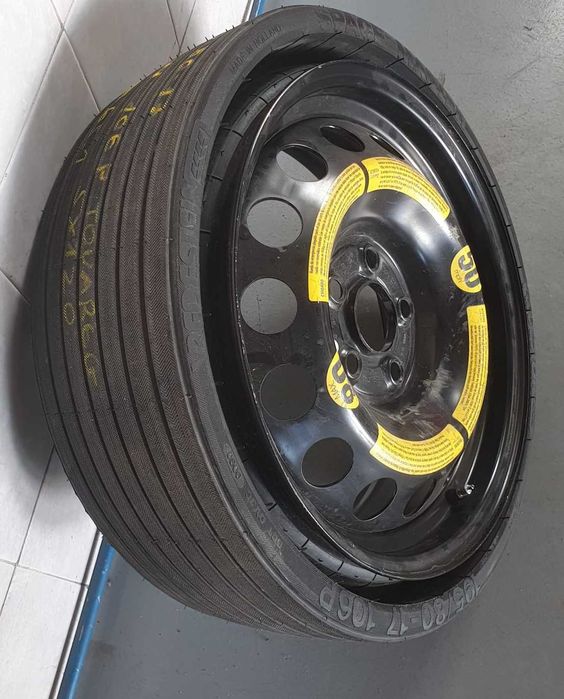 4336-Roda de Reserva 17 5x120 original VW Touareg 7L